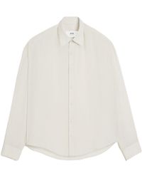 Ami Paris - Long-Sleeved Buttoned Shirt - Lyst