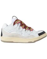 Lanvin - Curb Low-Top Sneakers - Lyst