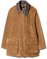 Nili Lotan - Snap-Button Long-Sleeve Coat - Lyst