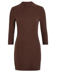 Reformation - Camille High-Neck Mini Dress - Lyst