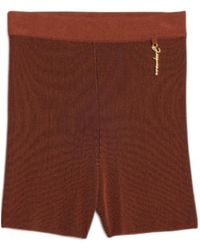 Jacquemus - Le Short Pralu Knitted Shorts - Lyst