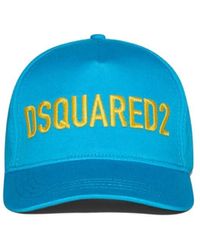 DSquared² - Logo-Embroidered Curved Peak Baseball Cap - Lyst