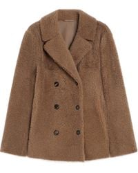Max Mara - 'S Futura Double-Breasted Short Coat - Lyst