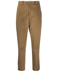 Polo Ralph Lauren - Cropped Slim Fit Twill Chino Trousers - Lyst