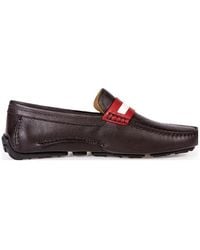 Bally - Logo Details Business Casual Shoes - Lyst