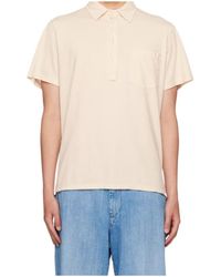 Barena - Short Sleeve Patch Pocket Polo Shirt - Lyst