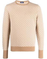 Drumohr - Biscottino Crew-Neck Cashmere Jumper - Lyst