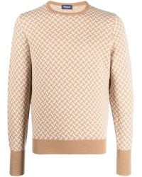 Drumohr - Biscottino Crew-Neck Cashmere Jumper - Lyst