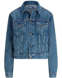 Polo Ralph Lauren - Button-Up Denim Jacket - Lyst