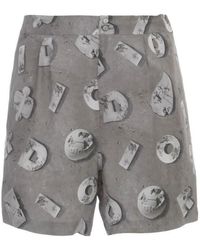 Dior - Logo Printed Casual Shorts - Lyst