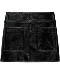 Courreges - Flap-Pocket Mini Skirt - Lyst