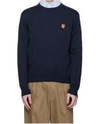 Maison Kitsuné - Maison Kitsuné Fox Head Regular Jumper - Lyst