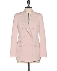 Max Mara - Mxmegrege Double-Breasted Pocket Blazer - Lyst