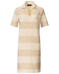 Fabiana Filippi - Striped Polo Midi Dress - Lyst