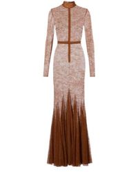David Koma - Sheer Lace Gown - Lyst