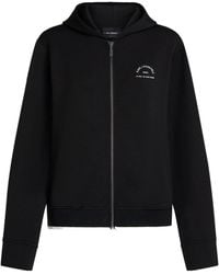 KARL LAGERFELD - Rue St-Guillaume Zip-Up Hoodie - Lyst