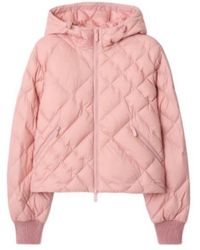 Burberry - Hooded Quilted Down Jacket - Lyst