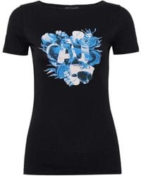 Armani Jeans - Printed T-Shirt - Lyst