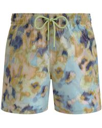 Vilebrequin - X Maison Bucol Blurred Nymphea Swim Shorts - Lyst