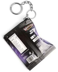 Balenciaga Train Ticket Keychain in White for Men | Lyst