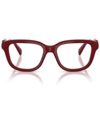 Miu Miu - Eyewear Rectangle Frame Glasses - Lyst
