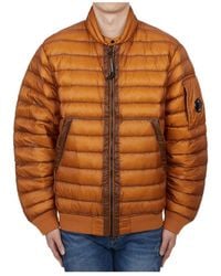 C.P. Company - Long-Sleeved Down Jacket - Lyst
