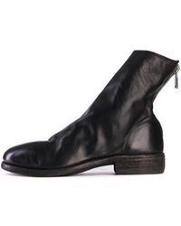 Guidi - Zippered Ankle Ankle Boots - Lyst