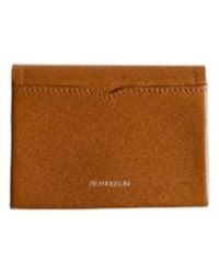 JW Anderson - Jw Anderson Leather Loafer Card Holder - Lyst