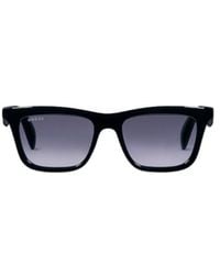 Gucci - Rectangular Frame Sunglasses - Lyst