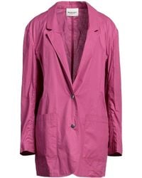 Isabel Marant - Plain Colour Full-Length Jacket - Lyst