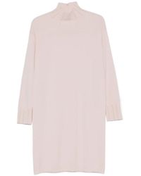 Fabiana Filippi - Embellished-Trim Mini Dress - Lyst