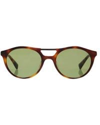 Brunello Cucinelli - Sartorial Sunset Round Sunglasses - Lyst