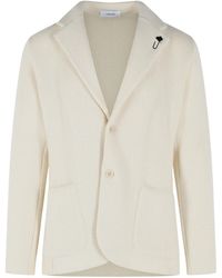 Lardini - Single-Breasted Patch-Pocket Blazer - Lyst