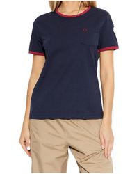 Moncler - Embroidered Logo Crewneck T-Shirt - Lyst