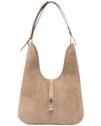 Tom Ford - T-Embellished Medium Suede Shoulder Bag - Lyst