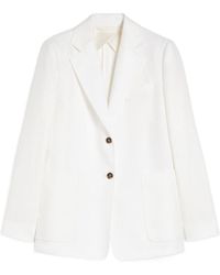 Max Mara - Guglia Single-Breasted Long-Sleeved Jacket - Lyst