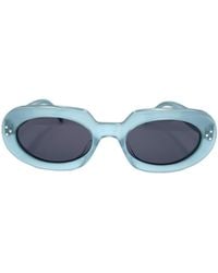 Celine - Geometric Frame Sunglasses - Lyst