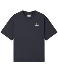 CASABLANCA - Logo Printed Crewneck T-Shirt - Lyst