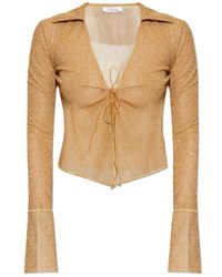 Oséree - Oséree Lumière Slim Shirt - Lyst