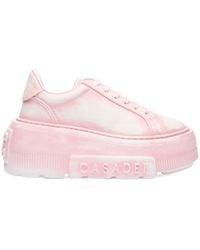 Casadei - Nexus Painting Platform Low-Top Sneakers - Lyst