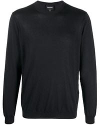 Giorgio Armani - Crew Neck Sweatshirt - Lyst