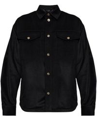 Versace - Button-Up Blouson - Lyst