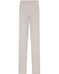 Roberto Collina - High-Waisted Straight Pants - Lyst