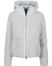 Herno - Sequin-Embellished Hooded Padded Jacket - Lyst