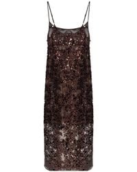 Baum und Pferdgarten - Avani Sequin Slip Dress - Lyst