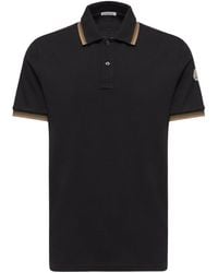 Moncler - Double Collared Piquet Polo Shirt - Lyst