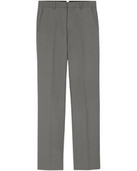 Ami Paris - Ami Straight Leg Trousers - Lyst