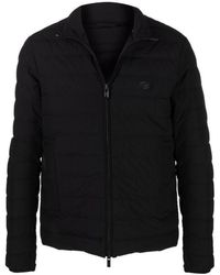 Emporio Armani - High Neck Padded Jacket - Lyst