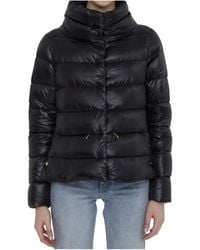 Herno - High-Neck Quilted Padded Jacket - Lyst