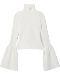 Altuzarra - Elastic Knitted Turtleneck Sweater - Lyst